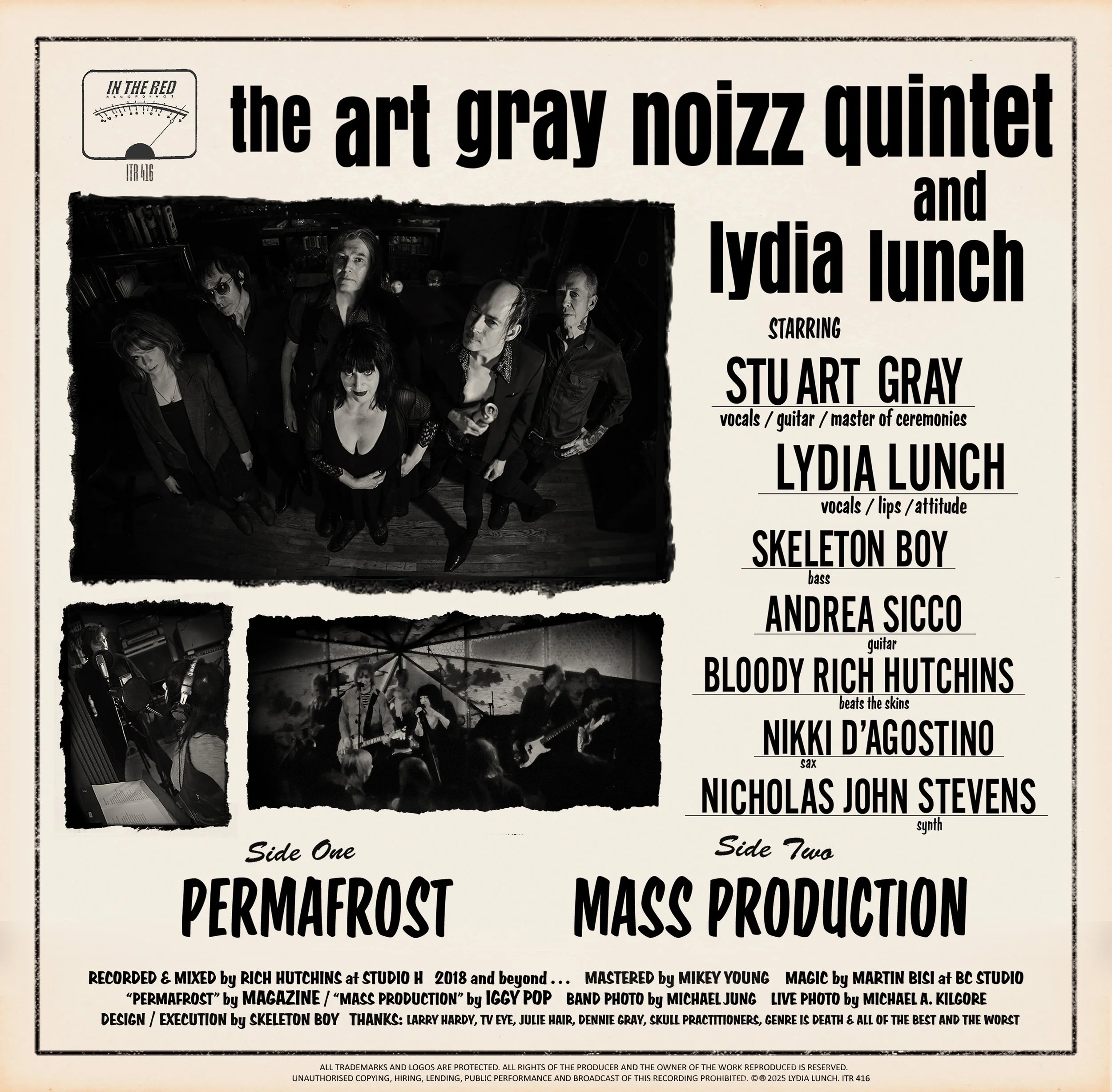 NOIZZ — THE ART GRAY NOIZZ QUINTET NOIZZ — THE ART GRAY NOIZZ QUINTET